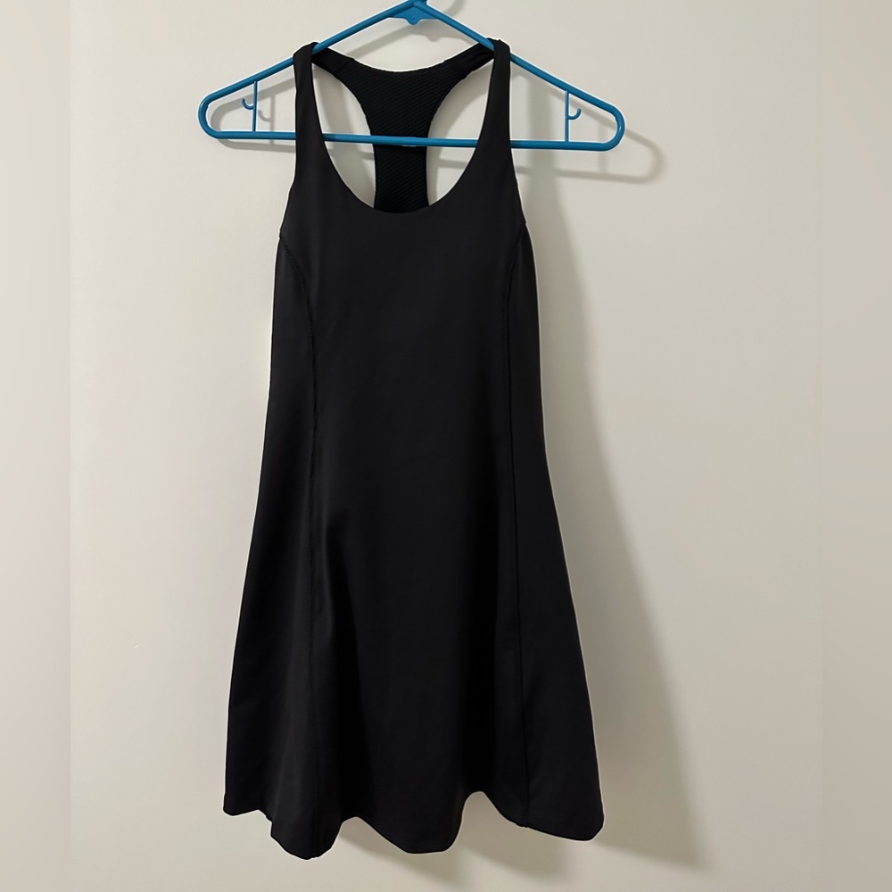Outdoor Voices Doing Things Dress in Black XS